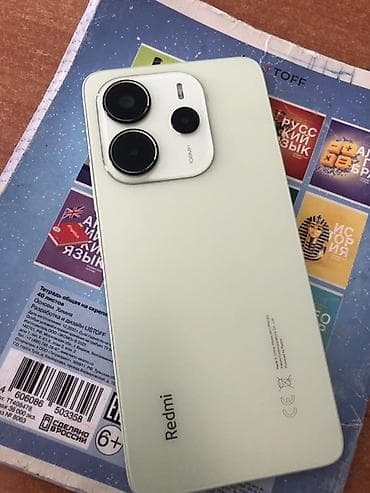 камера обгона для праворульных машин: Redmi, Redmi Note 14, Б/у, 256 ГБ, цвет - Зеленый — 1