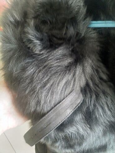 одежда для беременных и кормящих: Новая женская натуральная дублёнка,с капюшоном. Длина закрывает — 5