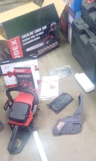Араалар: Бензопила RODEX (Gasoline Chain Saw) Описание: - Бензиновая цепная — 4
