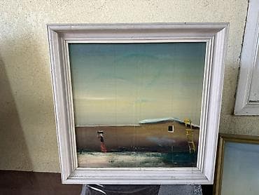 светы для дома: Картины маслом в рамах - Жанр: пейзаж, сельский быт. - Техника — 2