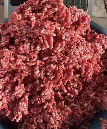 уйдун башы: Свежий говяжий фарш, идеально подходит для приготовления мант,котлет — 1