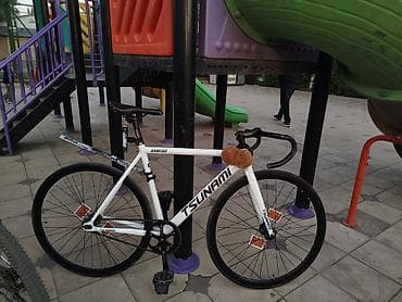 single speed: Городской велосипед, Tsunami, Рама M (156 - 178 см), Б/у — 1