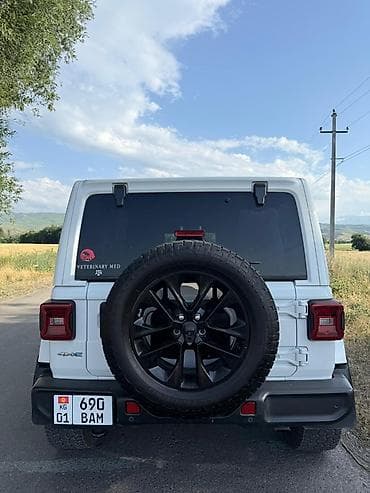 Унаа сатуу: Jeep Wrangler: 2021 г., 2 л, Автомат, Гибрид, Жол тандабас — 10