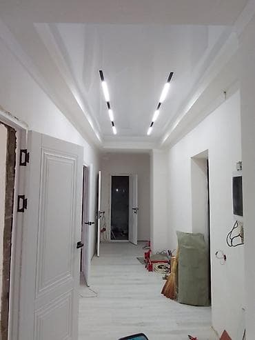 Сантехнические работы: Натяжной потолок Матовое Монтаж — 2