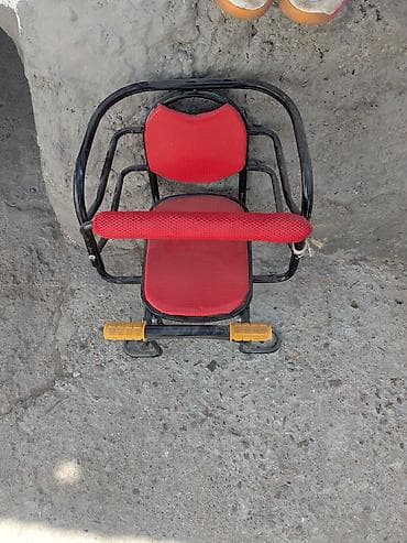 вело очки: Детское кресло, Б/у, цвет - Красный — 1