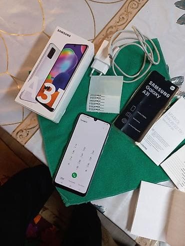 самсунк а31: Samsung Galaxy A31, Б/у, 64 ГБ, цвет - Белый, 2 SIM — 5