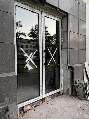 эшик орнотом: Алюминиевые витражные конструкции и входные группы - Витражные окна — 2