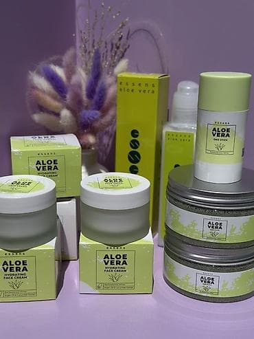 giordani gold духи: Набор косметики ESSENS Aloe Vera - Увлажняющий крем для лица Aloe — 1