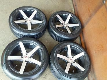 Дөңгөлөктөр монтажда 195 / 55 / R 15, Жай, Колдонулган, Комплект, Куйма, тешиктери - 4