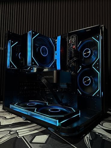 скупка материнской платы: Компьютер, ядер - 6, ОЗУ 32 ГБ, Для работы, учебы, Новый, AMD Ryzen 5, NVIDIA GeForce RTX 5070, SSD — 4