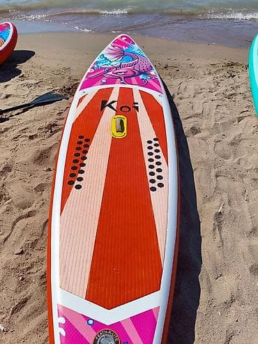 Спорт жана хобби: Надувные SUP-борды (stand up paddle) для гребли стоя. Особенности: - — 3