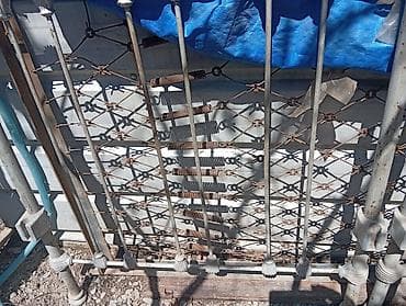 б у двухъярусные кровати детские: Металлическая кровать с пружинным основанием (ретро/винтаж) - Каркас — 1