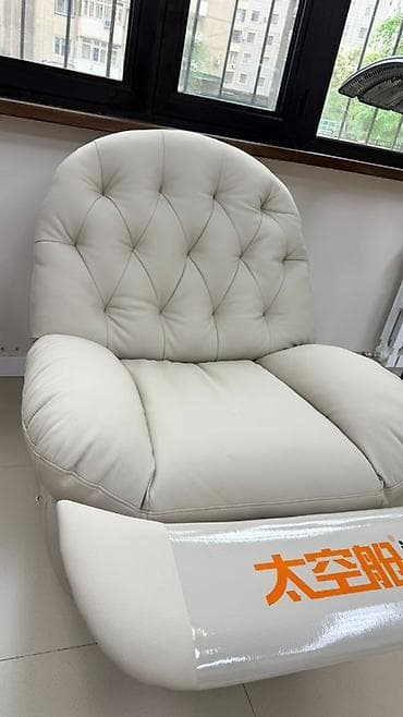 раскладные кресла для отдыха: Реклайнер, Новый, Самовывоз, цвет - Бежевый — 3