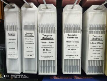 оборудования вулканизация: Электрод для TiG сварки. Вольфрамовый электрод. Жёлтый, Красный — 2