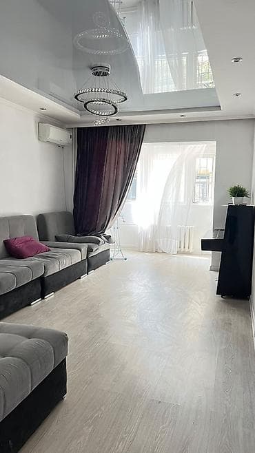 Квартиры: 2 комнаты, 69 м², 106 серия, Джал мкр (в т.ч. Верхний, Нижний, Средний) 106 серия, 9 этаж, Дизайнерский ремонт — 1
