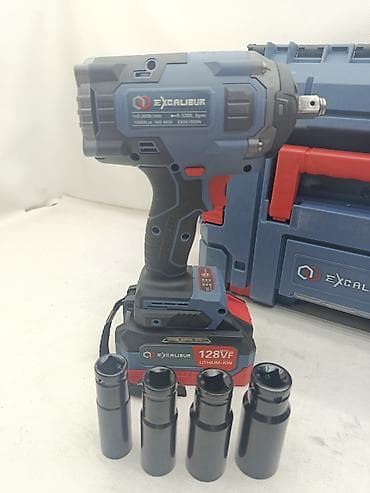 excalibur: Аккумуляторный ударный гайковерт Excalibur 1/2" Описание: - Мощный — 6