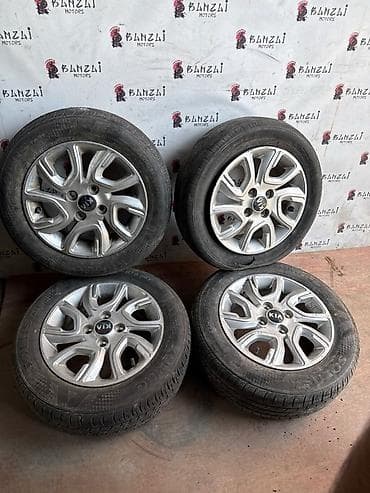 диски 16 киа: Колеса в сборе 175 / 65 / R 14, Лето, Б/у, Комплект, Легковые, Литые, отверстий - 4 — 1