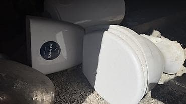 насос для шар: Унитаз Напольный, Материал: Фарфор — 1