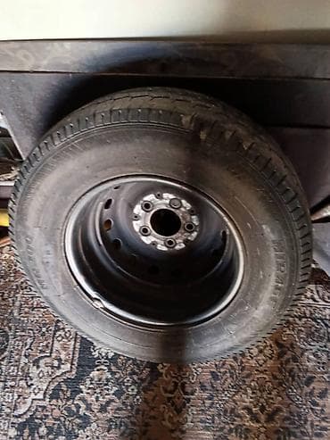 john dere: Колеса в сборе 225 / 70 / R 15, Лето, Б/у, 1 шт, Легковые, Железные, отверстий - 5 — 2