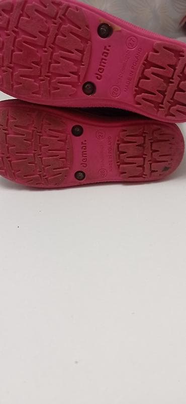 резиновая обувь: Сапоги деткие резиновые 26-27 Польша. с лёгким утеплением. самовывоз 6 — 3