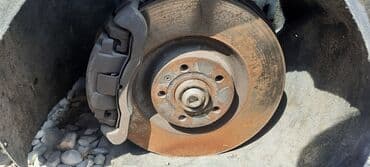 парикмахерское оборудование бу в бишкеке: Комплект тормозных дисков Audi 2003 г., Б/у, Оригинал, Германия — 1