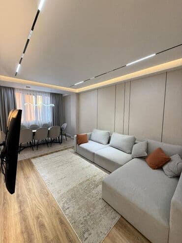 сдаю в аренду токмок: 3 комнаты, 106 м², Элитка, 5 этаж, Дизайнерский ремонт — 6