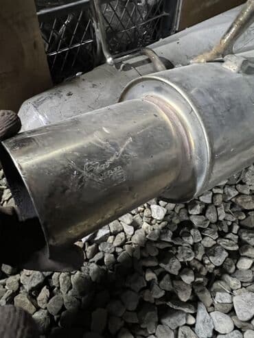 выхлопные трубы: Глушитель Honda 2002 г., Б/у, Оригинал, Япония — 2