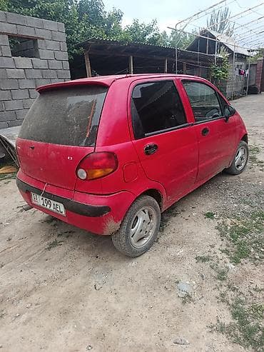 дэу матиз 1: Daewoo Matiz: 1998 г., 0.8 л, Кол менен иштөөчү, Бензин, Хетчбек — 2