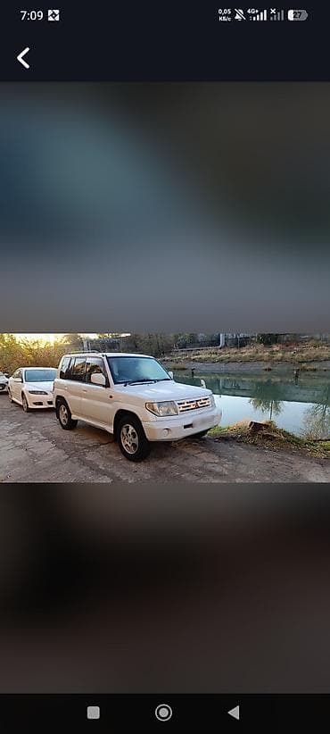 2000: Mitsubishi Pajero iO: 2000 г., 1.8 л, Автомат, Бензин, Внедорожник — 2