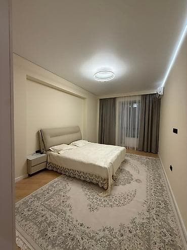 Квартиры: 3 комнаты, 110 м², Асанбай мкр Элитка, 4 этаж, Евроремонт — 3