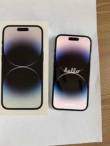 Apple iPhone: IPhone 14 Pro, Черный, Коробка — 1