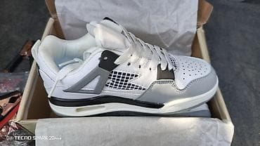 ray ben: Кроссовки, 36, Air Jordan, Новый, цвет - Серый — 3