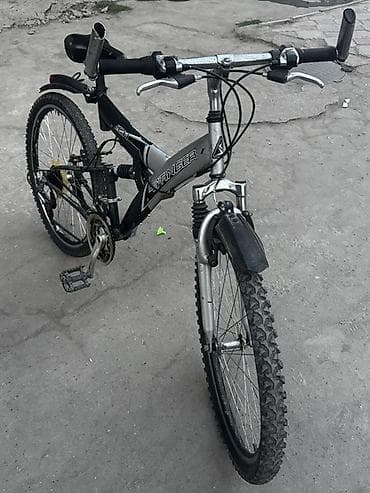 Балдар үчүн велосипеддер: Горный велосипед Stinger (двухподвес) Характеристики: - Рама — 2