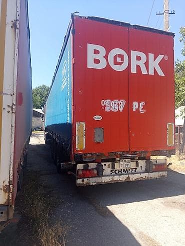 трейлер автовоз: Прицеп, Schmitz Cargobull, Тентованный, от 12 т, Б/у — 3