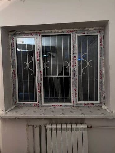 пластиковые окна в бишкеке цена: Пластиковое окно на заказ, Тип окна: Мансардные, Стандартные, Фасадные, Бесплатная установка, Без рассрочки — 19