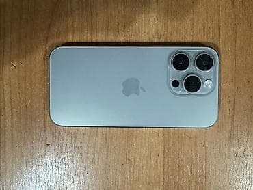 iphone 7 pro: IPhone 15 Pro, Б/у, 256 ГБ, Natural Titanium, Чехол, Кабель, 85 % — 1