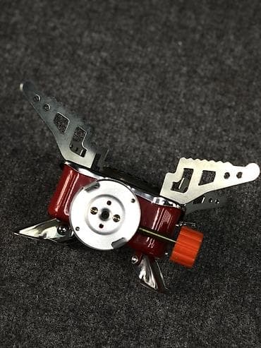 Пикник үчүн товарлар: Газовая портативная горелка-туристическая плитка - Компактная — 3