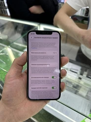 touch id: IPhone 12 Pro, 256 ГБ, Графит, 100 % — 2