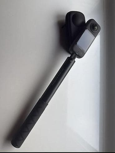 света диот: Экшн-камера Insta 360° X3 с моноштативом (selfie-stick) и чехлом - — 1