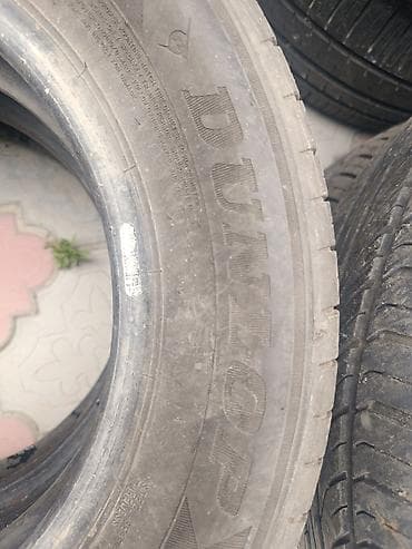Унаа: Летние шины Dunlop, размер 195/65 R15 91H. - Тип: летние, бескамерные — 2