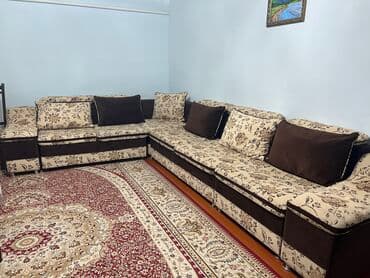 мягкий кухонный уголок: Угловой диван, Складной — 2