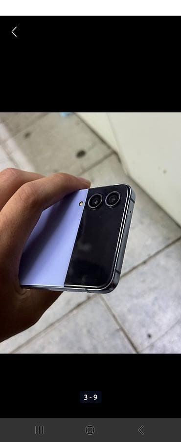 z flip: Samsung Z Flip, Б/у, 256 ГБ, цвет - Фиолетовый — 4
