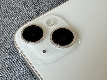rey ben: IPhone 14 Plus, Б/у, 128 ГБ, Белый, Зарядное устройство, Защитное стекло, Чехол, 83 % — 10