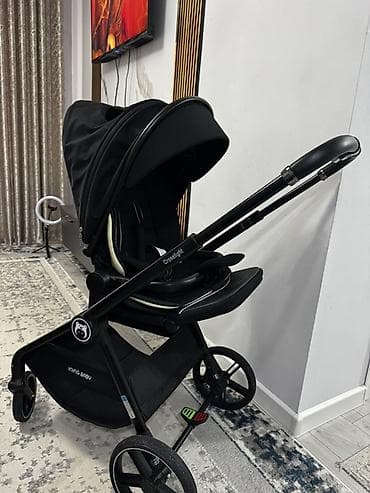 cybex easywalker: Детская коляска 2 в 1 Anme Baby Crosslight (черная) - Модульная — 2