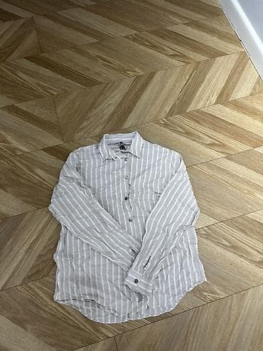 Турция Легкая рубашка в полоску с длинным рукавом - Цвет