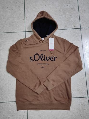 брендовые мужские спортивные костюмы из турции: Толстовка с начесом бренда s.Oliver — 5