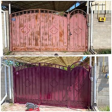 покраска ворот сокулук: Красим ворота!
Дарбаза сырдайбыз! — 1