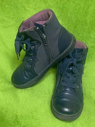 кожанные туфли: Ботиночки для девочек, кожа, размер 31 — 4