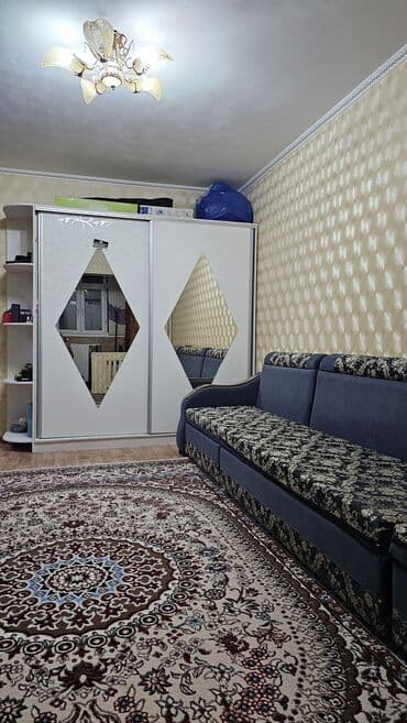 продажа квартир трёх комнатную тунгуч микрорайон 106 серия: 1 комната, 34 м², 106 серия, 7 этаж, Косметический ремонт — 1