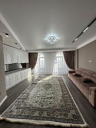 асанбай в рассрочку: 3 комнаты, 100 м², Элитка, 13 этаж, Евроремонт — 10